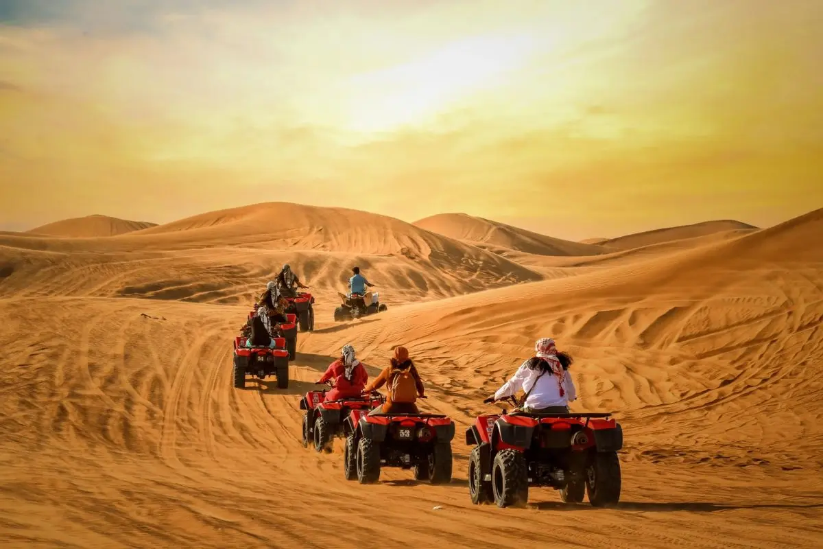 Evening Safari Quad Biking - Dubai Tours